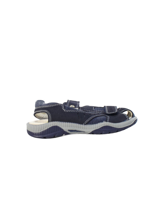 A Navy Sandals from Primigi in size 7Y for boy. (Back View)