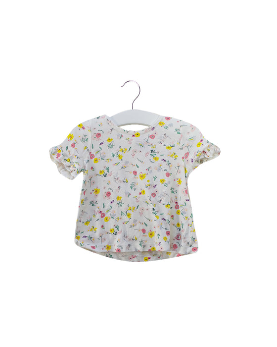 Petit Bateau Short Sleeve Top 12M