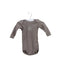 A Grey Long Sleeve Bodysuits from Petit Bateau in size 0-3M for neutral. (Front View)