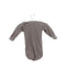 A Grey Long Sleeve Bodysuits from Petit Bateau in size 0-3M for neutral. (Back View)