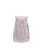 A White Rompers from Petit Bateau in size 18-24M for girl. (Front View)
