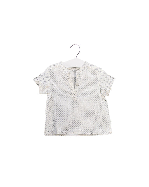 A Ivory Shirts from Bonpoint in size 6-12M for boy. (Front View)