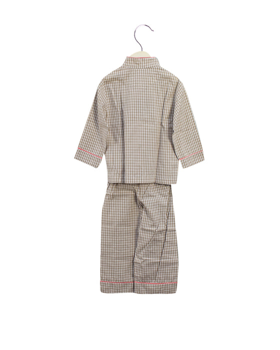 Monday's Child Pyjama Set (Poppy with Up Collar) 2T