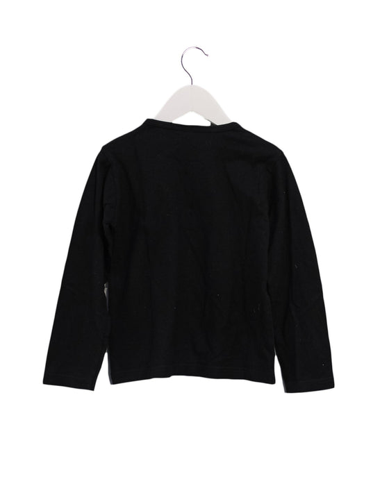 Black Comme Ca Ism Long Sleeve Top 5T - 6T (120cm) — Retykle