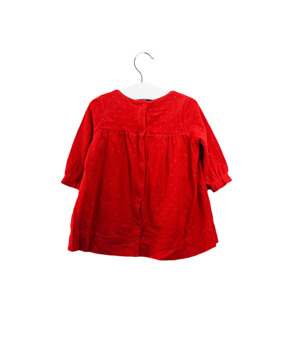 Petit Bateau Long Sleeve Dress 6M