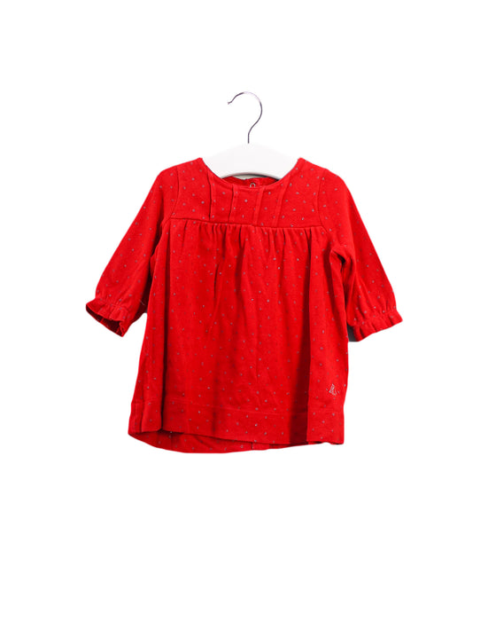 Petit Bateau Long Sleeve Dress 6M