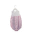 A Pink Sleeveless Bodysuits from Armani in size 6-12M for girl. (Back View)