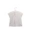 A Ivory Short Sleeve T Shirts from Chloe in size 6-12M for girl. (Back View)