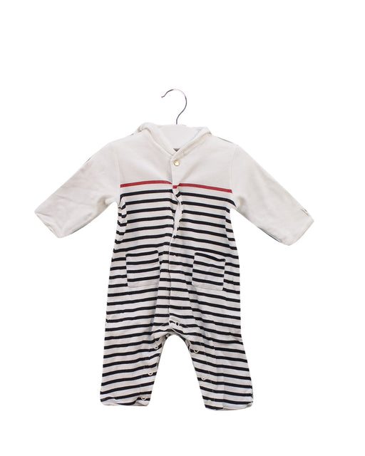 A Black Jumpsuits from Petit Bateau in size 0-3M for boy. (Front View)