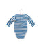 A Blue Long Sleeve Bodysuits from Jacadi in size 0-3M for boy. (Back View)