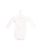 A White Long Sleeve Bodysuits from Petit Bateau in size 0-3M for boy. (Back View)