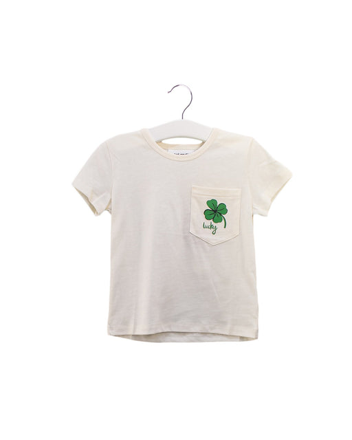 A White Short Sleeve T Shirts from Mini Rodini in size 12-18M for boy. (Front View)