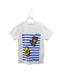 A White Short Sleeve T Shirts from Sugarman in size 9Y for boy. (Back View)
