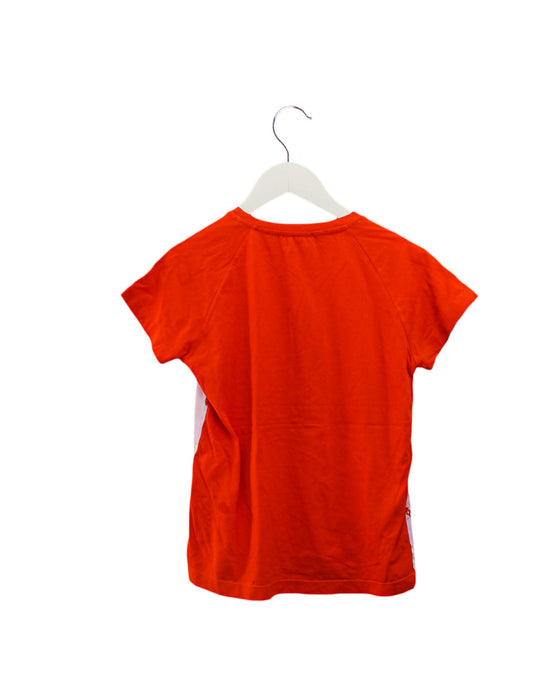 A Orange Short Sleeve T Shirts from Young Versace in size 8Y for girl. (Back View)