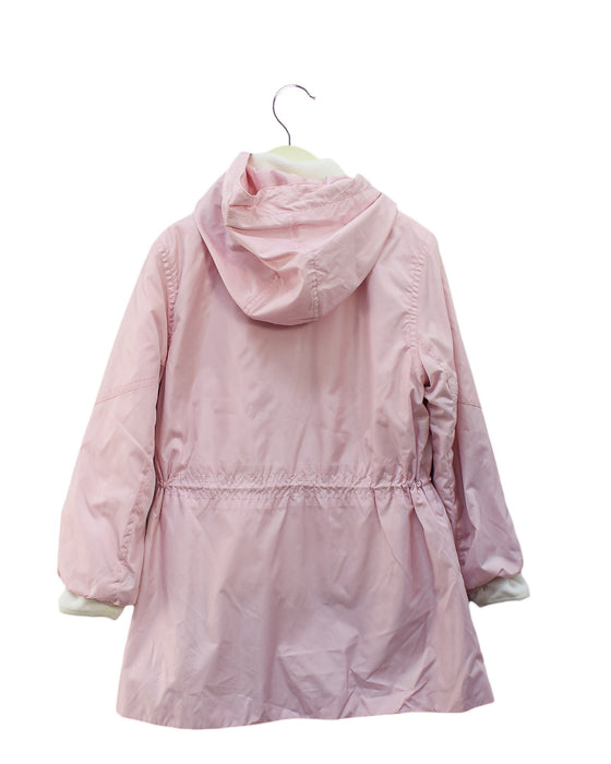 A Pink Lightweight Jackets from Polo Ralph Lauren in size 6T for girl. (Back View)