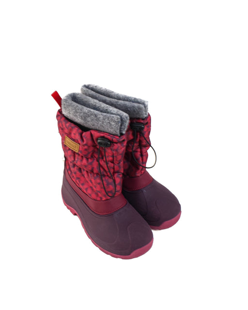 A Pink Winter Boots from Reima in size EU32-/-33 for girl. (Front View)