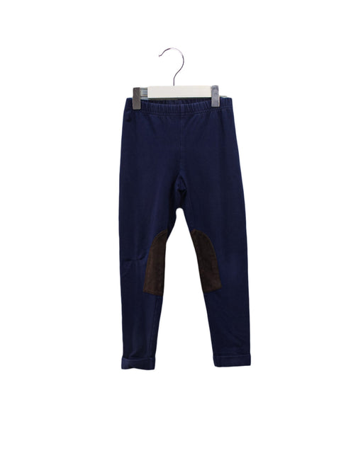 A Navy Leggings from Polo Ralph Lauren in size 6T for girl. (Front View)