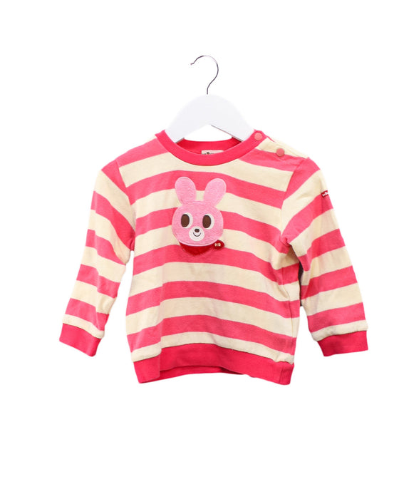 Pink Miki House Knit Sweater 18-24M (90cm) — Retykle