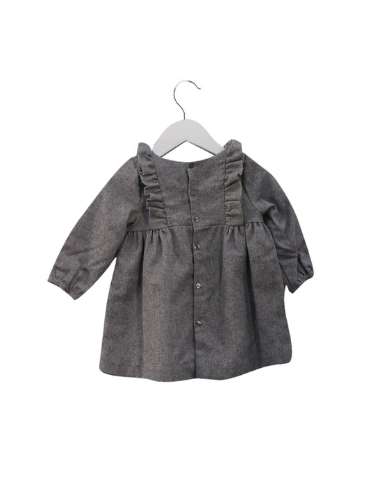 Jacadi Long Sleeve Dress 12M (74cm)