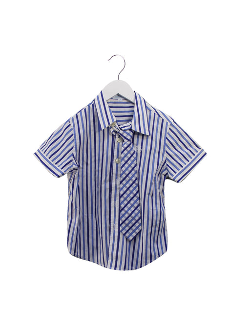 A Blue Shirts from Nicholas & Bears in size 4T for boy. (Front View)
