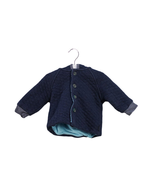 A Navy Lightweight Jackets from Baker by Ted Baker in size 3-6M for boy. (Front View)