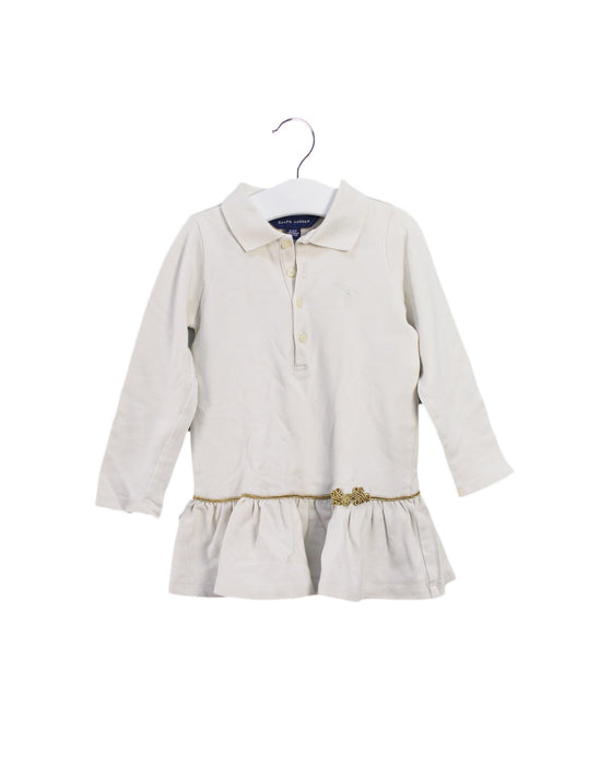 Ralph Lauren Long Sleeve Dress 2T (90cm)