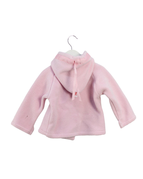 A Pink Hooded Sweatshirts from Widgeon in size 6-12M for girl. (Back View)