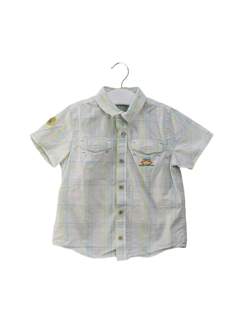 A Green Shirts from Sergent Major in size 4T for boy. (Front View)