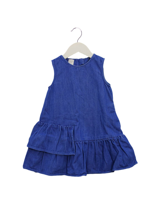 A Blue Long Sleeve Dresses from COS in size 12-24M for girl. (Front View)