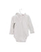 A White Long Sleeve Bodysuits from Boden in size 6-12M for girl. (Back View)