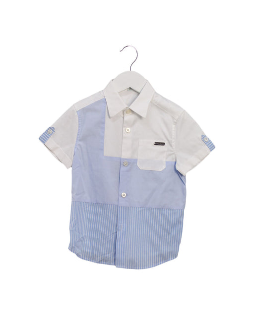 A Blue Shirts from Nicholas & Bears in size 3T for boy. (Front View)