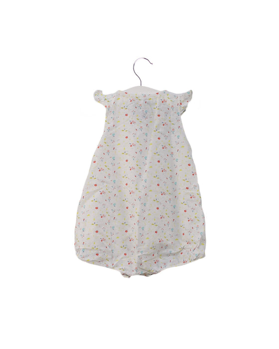 A Multicolour Sleeveless Bodysuits from Petit Bateau in size 3-6M for girl. (Back View)