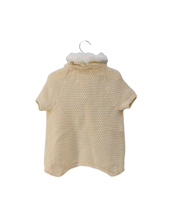 Nicholas & Bears Cardigan with Faux Fur Trim 3T