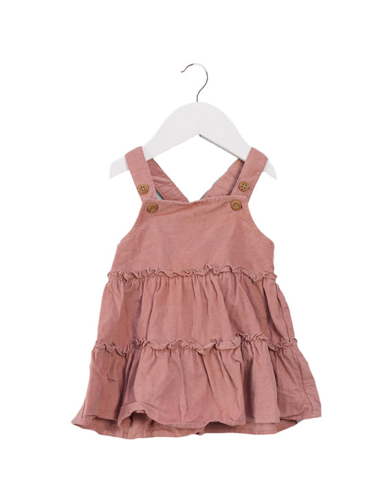 The Little White Company Overall Dress 3-6M