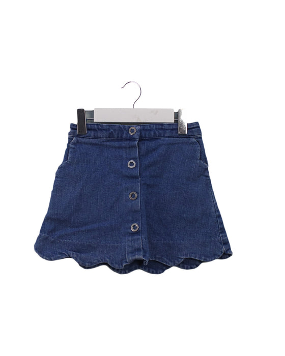 Jacadi Short Denim Skirt 4T