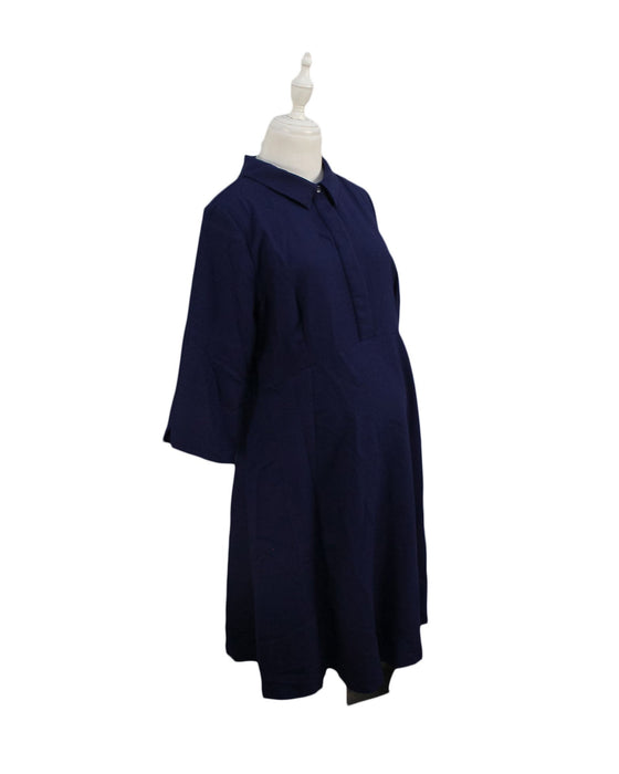 Seraphine Maternity Long Sleeve Dress M (US8/UK12)