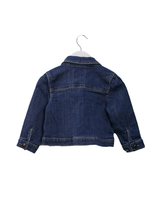 A Blue Lightweight Jackets from Gymboree in size 12-18M for girl. (Back View)