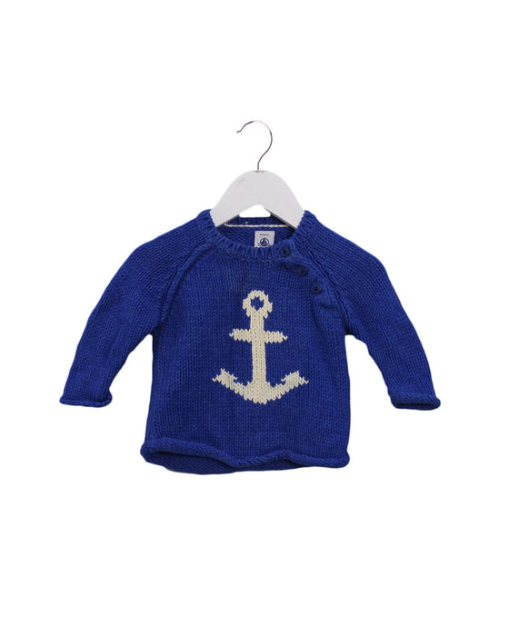 Petit Bateau Knit Sweater 6M