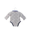 A White Long Sleeve Bodysuits from Brums in size 0-3M for boy. (Back View)