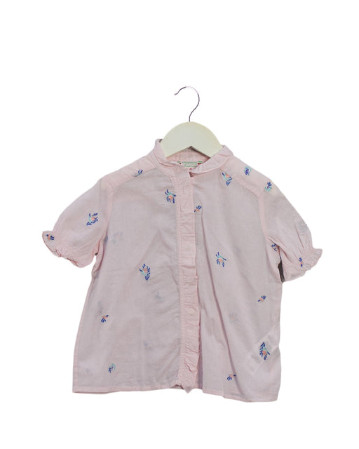A Pink Shirts from Bonpoint in size 4T for girl. (Front View)