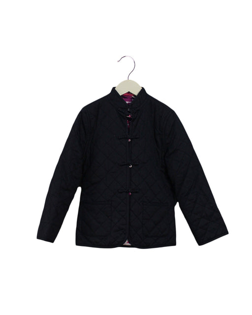 A Navy Lightweight Jackets from Shanghai Tang in size 8Y for boy. (Front View)