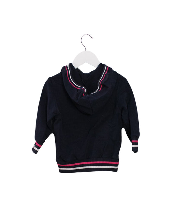 A Navy Hooded Sweatshirts from Nicholas & Bears in size 2T for girl. (Back View)