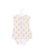 A Multicolour Sleeveless Bodysuits from CIGOGNE Bébé in size 3-6M for girl. (Back View)