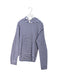 A Blue Hooded Sweatshirts from Petit Bateau in size 10Y for boy. (Front View)