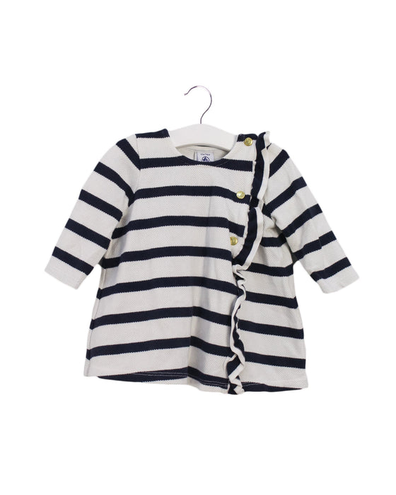 Petit Bateau Long Sleeve Dress 12M