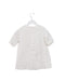 A White Short Sleeve Dresses from La Compagnie des Petits in size 3T for girl. (Back View)