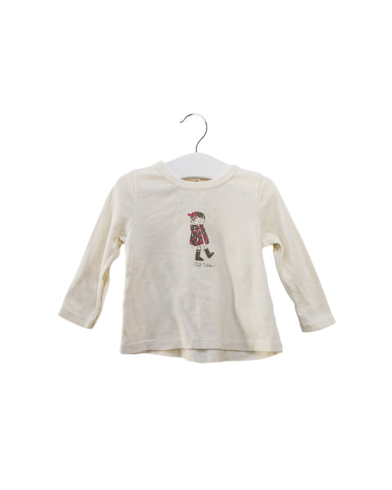 Petit Bateau Long Sleeve Top 12M (74cm)