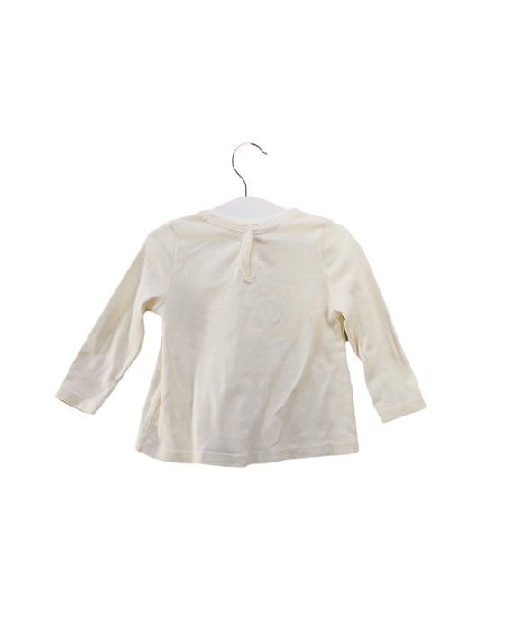 Petit Bateau Long Sleeve Top 12M (74cm)