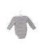 A White Long Sleeve Bodysuits from Noukie's in size 3-6M for girl. (Back View)