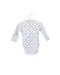 A Blue Long Sleeve Bodysuits from Petit Bateau in size 6-12M for girl. (Back View)